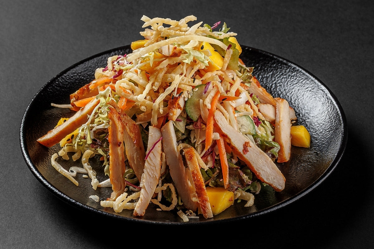 Crunchy Salad With Chicken