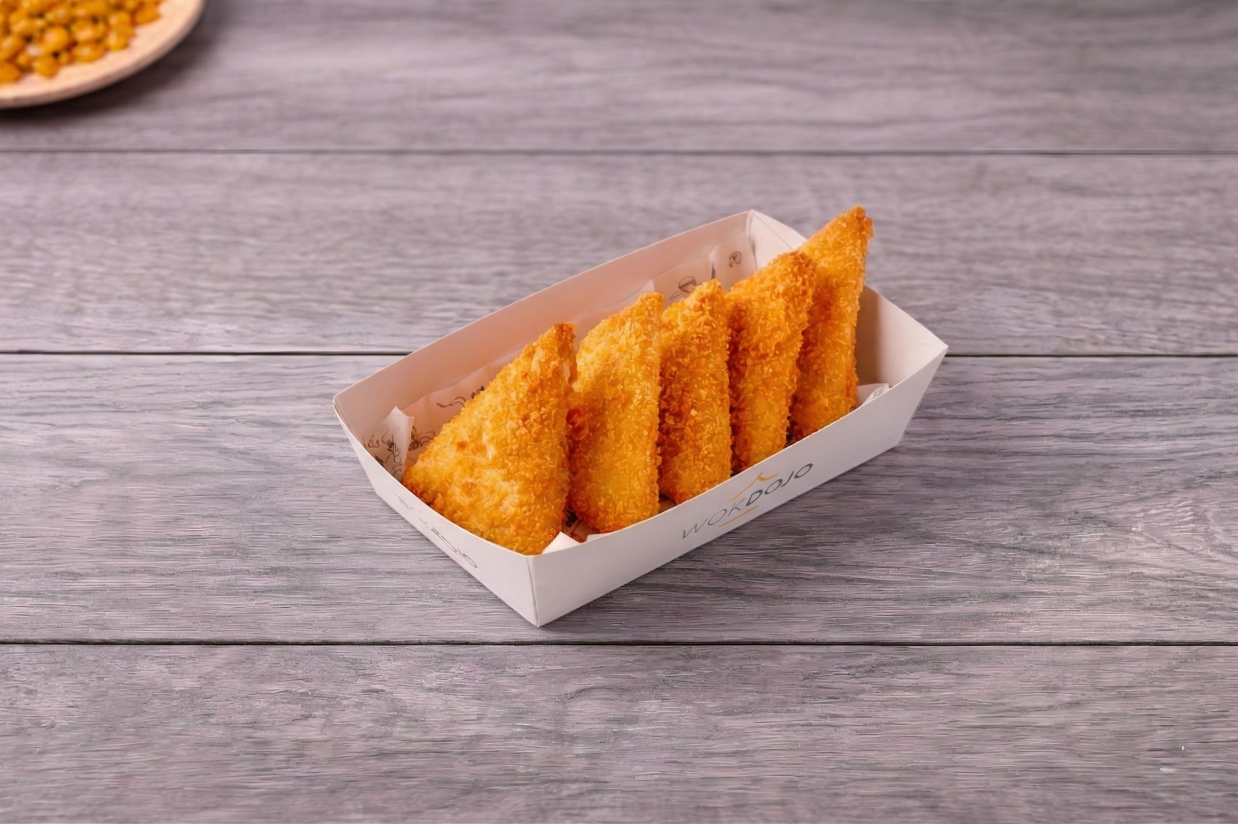 Cheddar Cheese Jalapeño Samosa