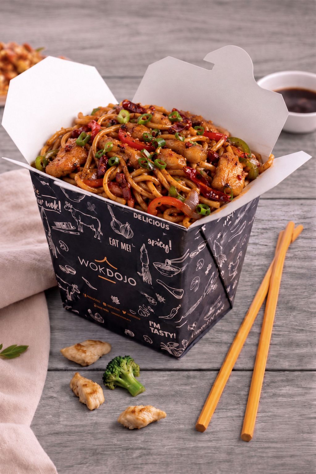 Szechuan Chicken Noodles